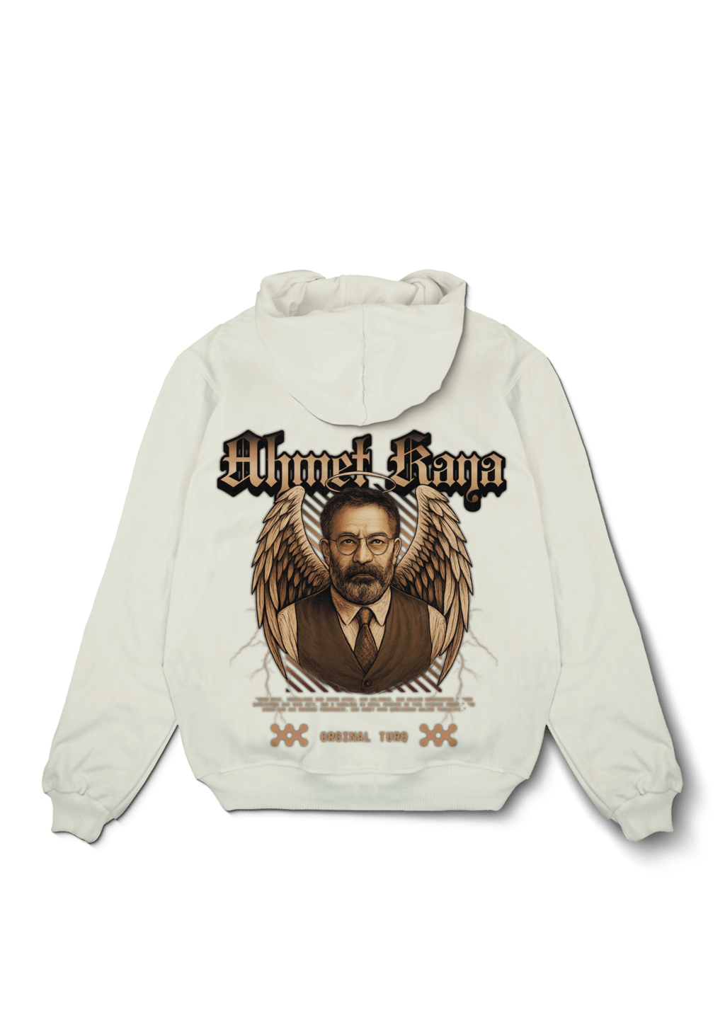 Ahmet Kaya Wings Oversized Hoodie