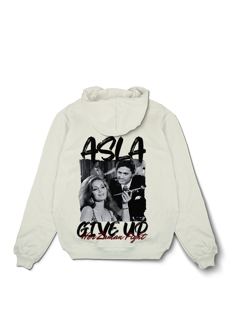 Asla Give Up Oversized Hoodie