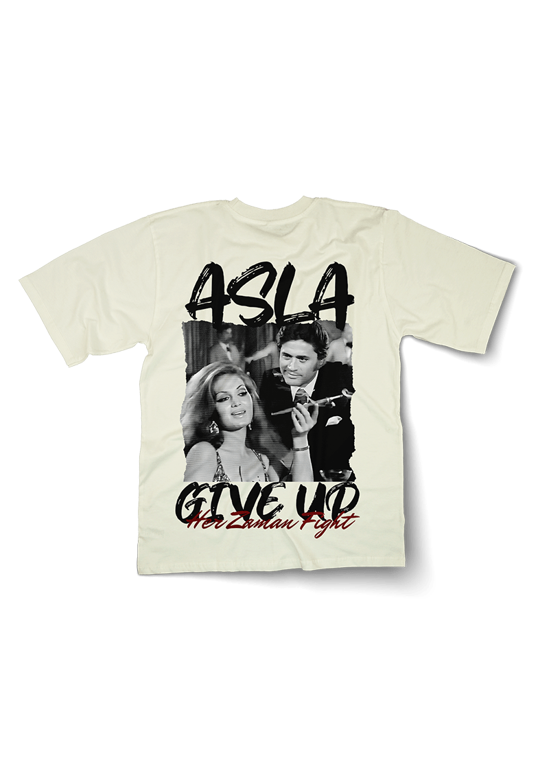 Asla Give Up Oversized T-shirt