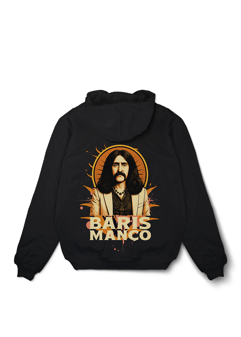 Baris Manco Painted Oversized Hoodie