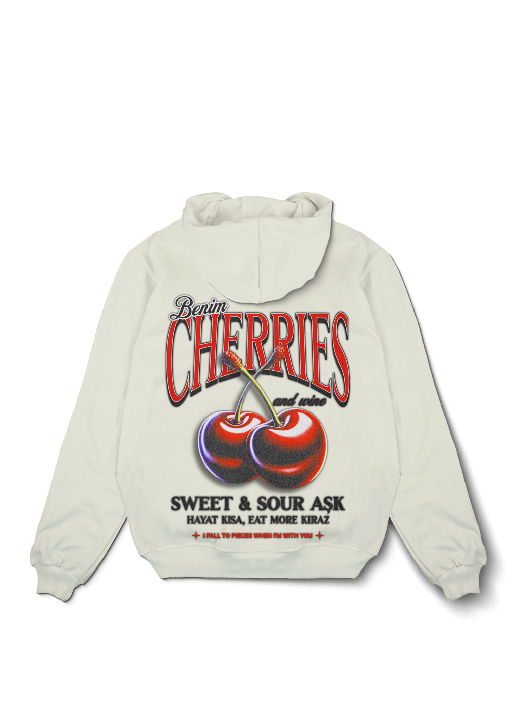 Benim Cherrys Oversized Hoodie