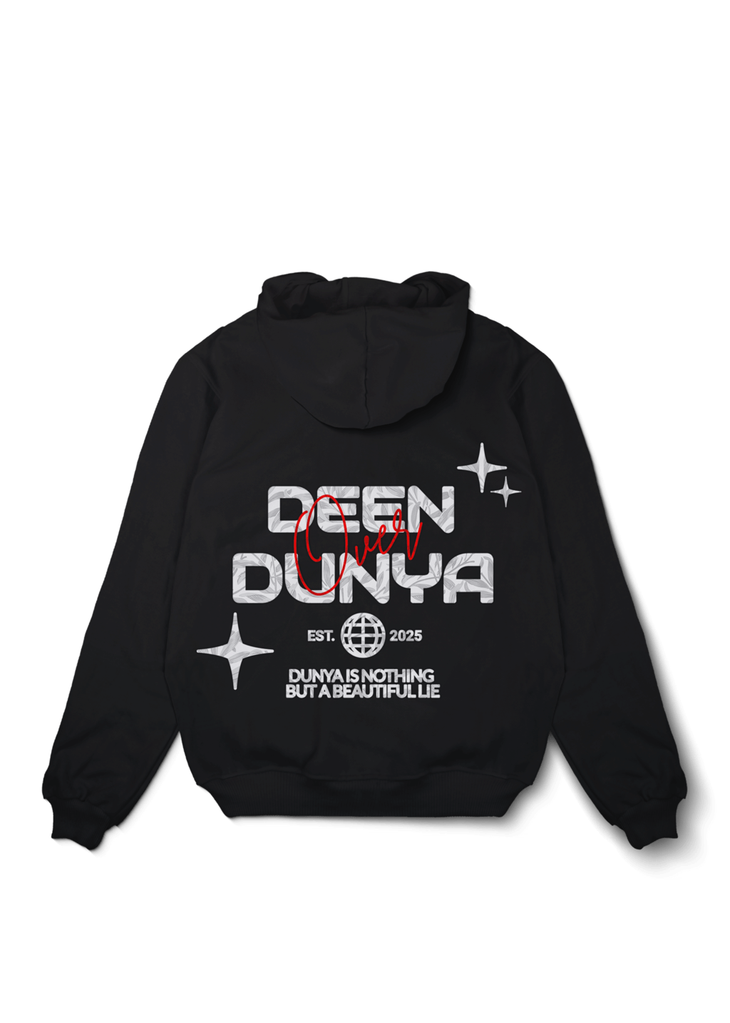 Deen over Dunya Oversized Hoodie