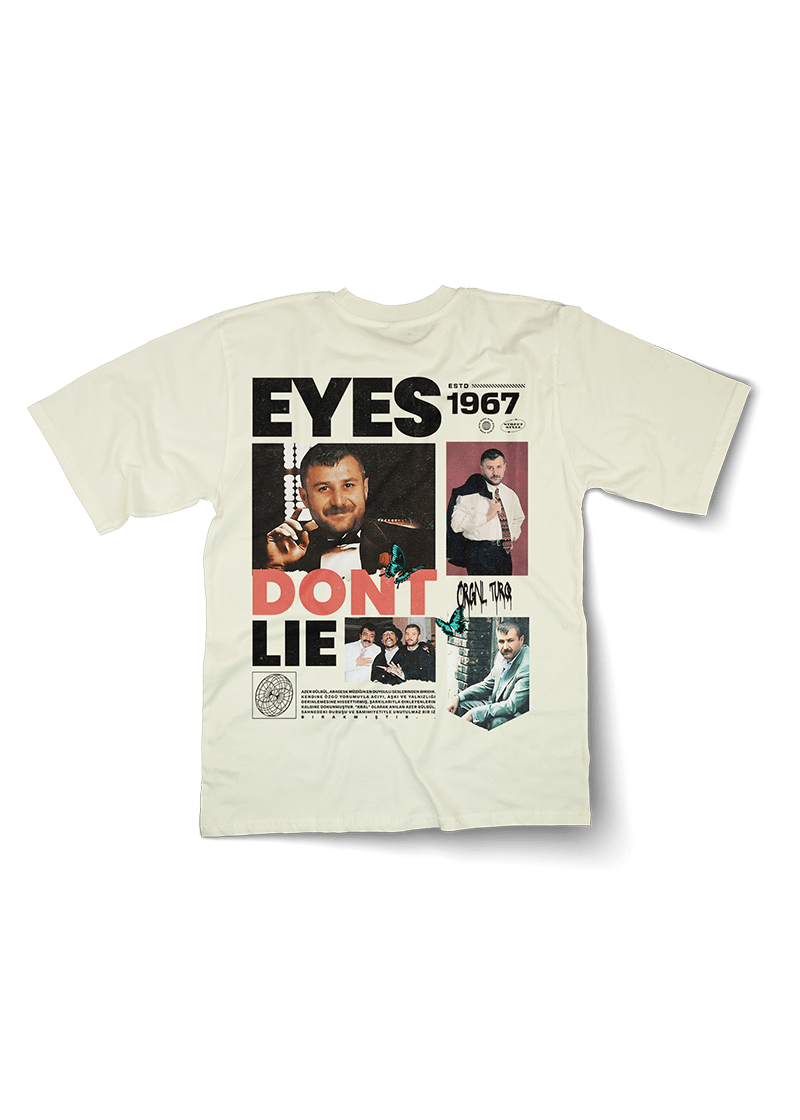 Eyes Don't Lie Azer Bulbul Oversized T-Shirt