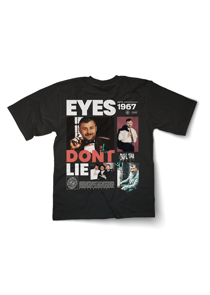 Eyes Don't Lie Azer Bulbul Oversized T-Shirt