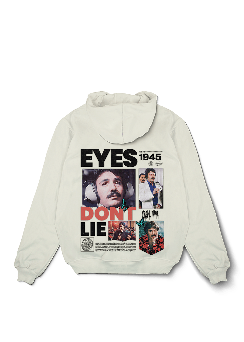 Eyes Don't Lie Ferdi Tayfur Oversized Hoodie