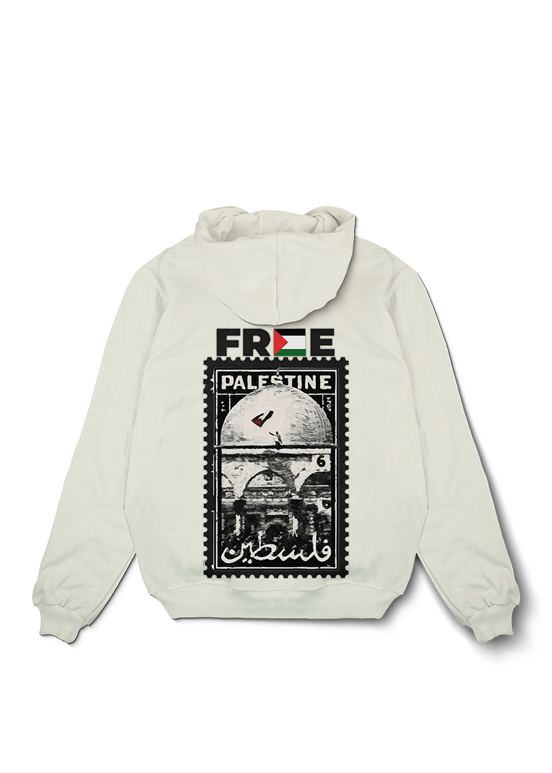 Free Palestine Pull Oversized Hoodie