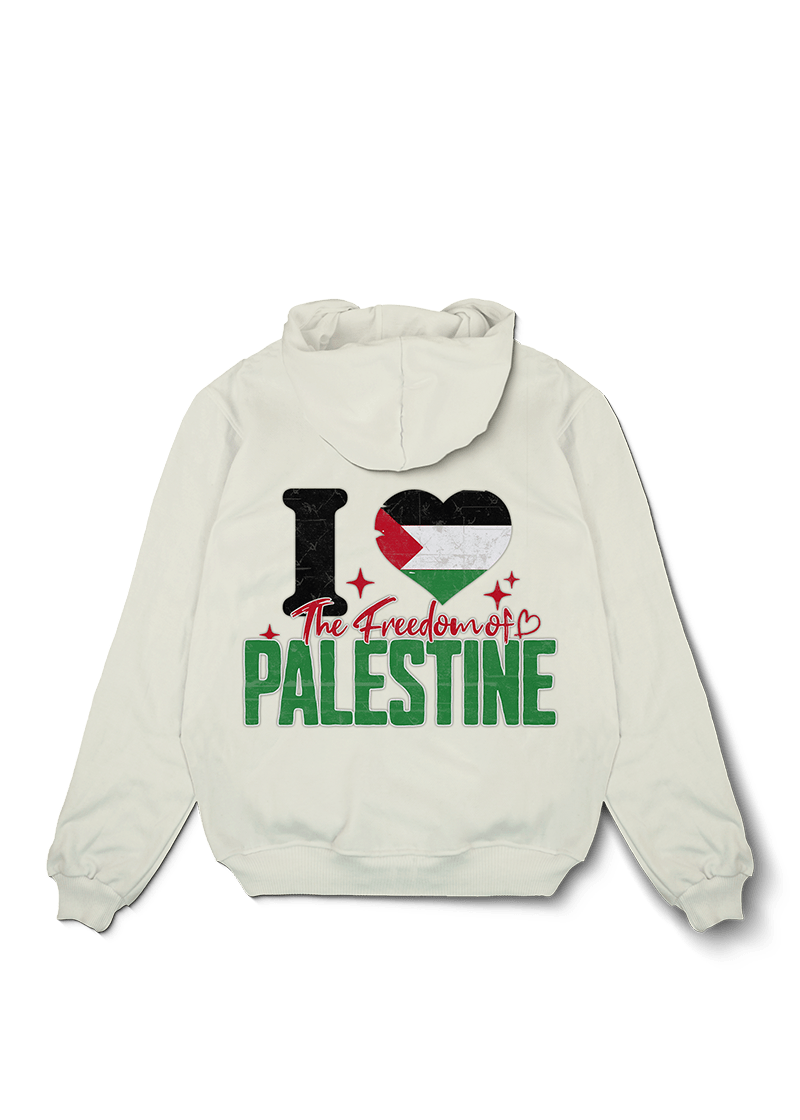 Freedom Palestine Oversized Hoodie