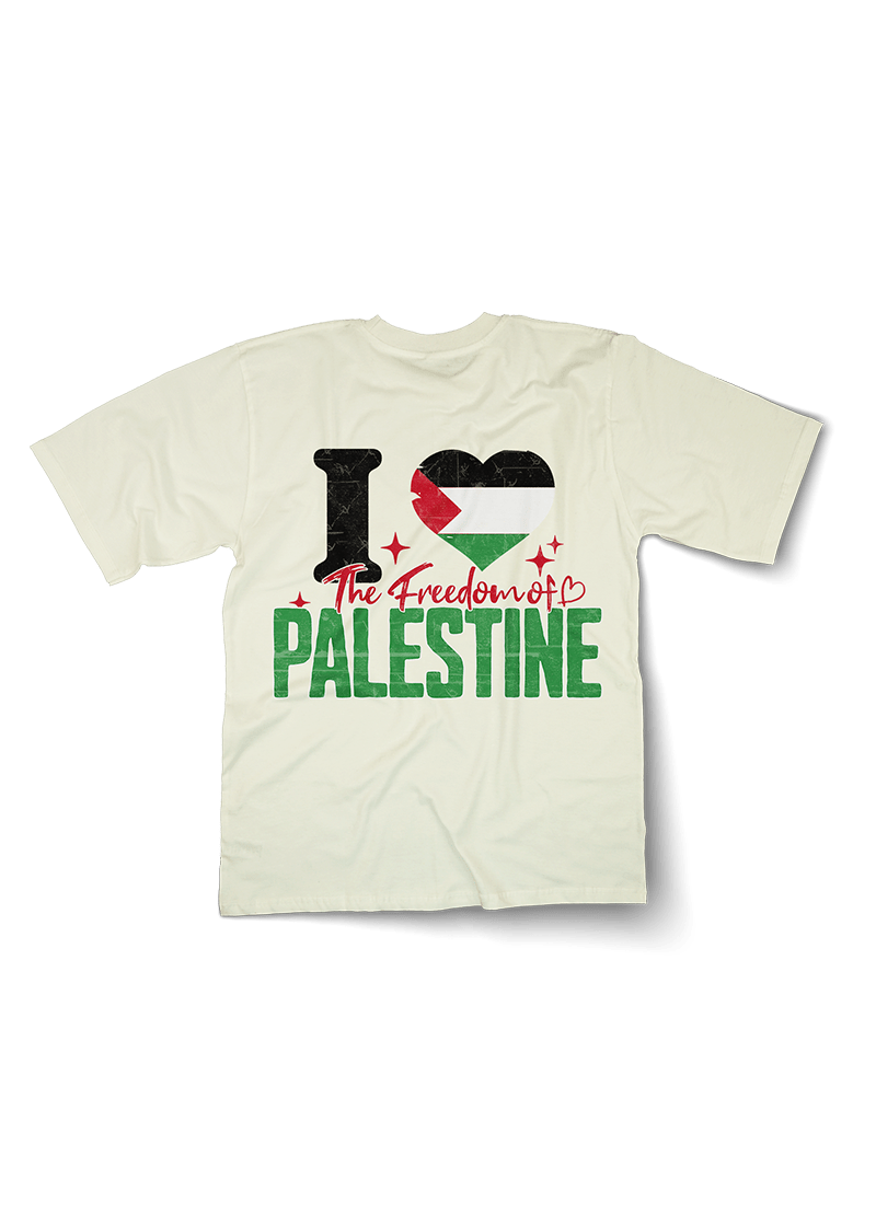 Freedom Palestine Oversized T-shirt