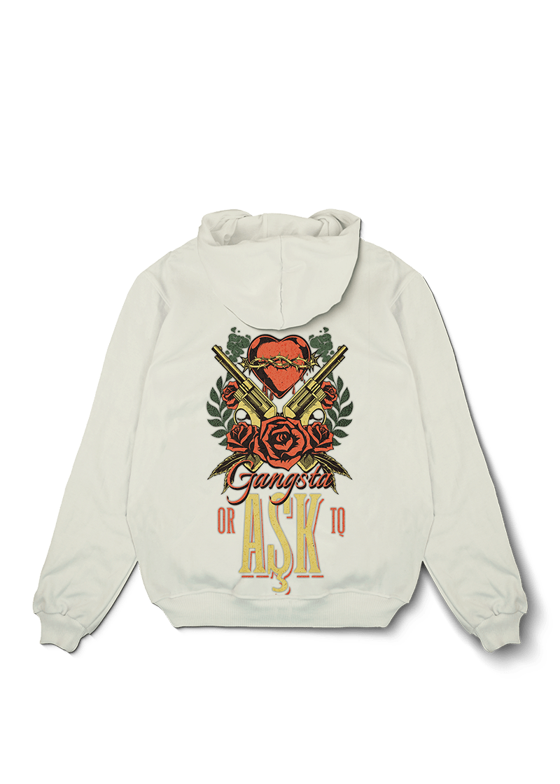 Gangsta Ask Oversized Hoodie