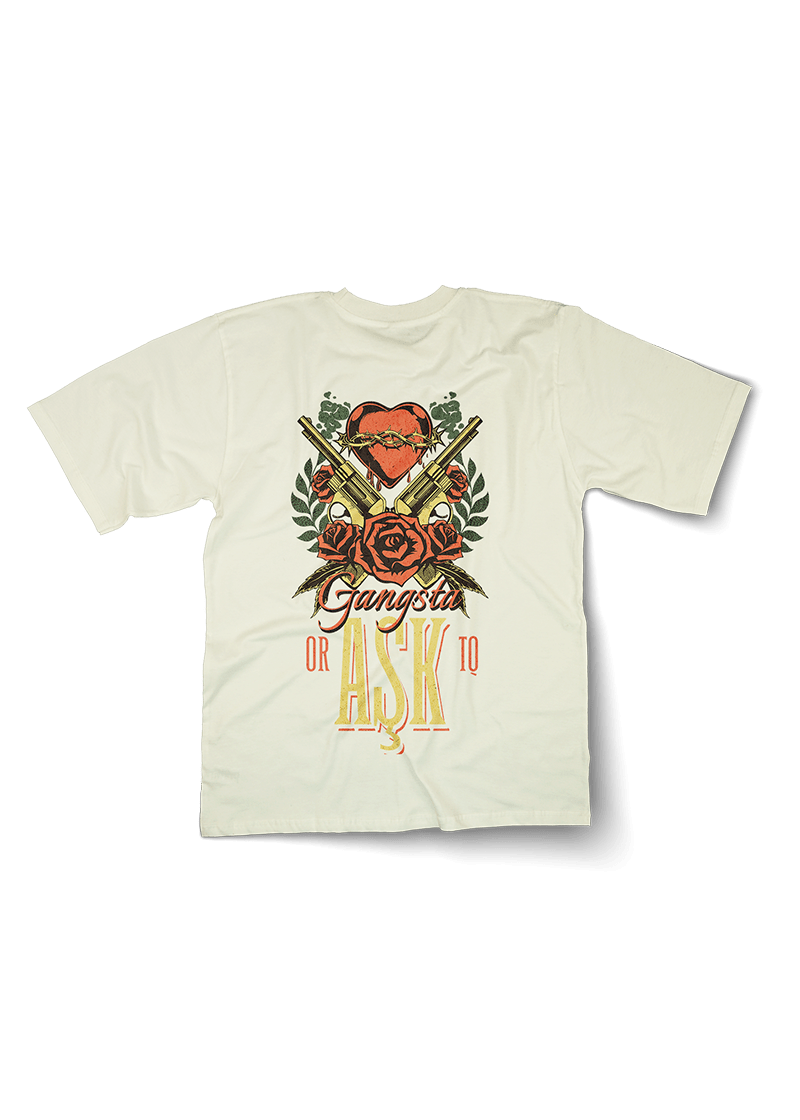 Gangsta Ask Oversized Tshirt