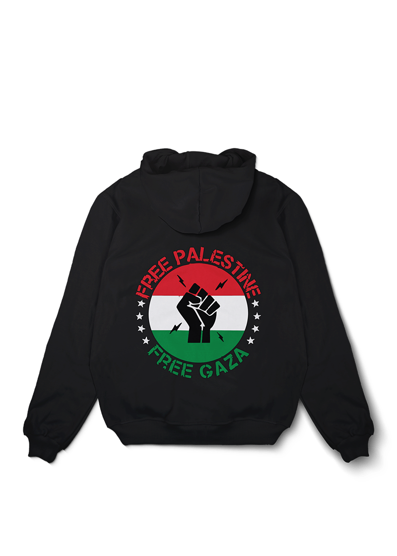 Free Gaza Free Palestine Oversized Hoodie