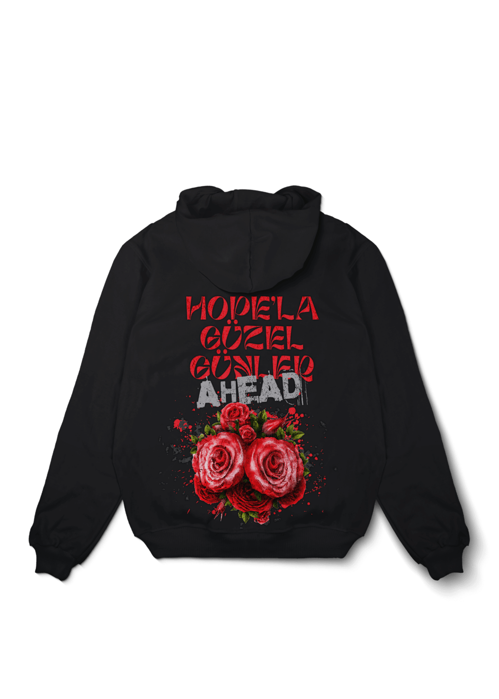 Hope'la güzel günler Oversized Hoodie