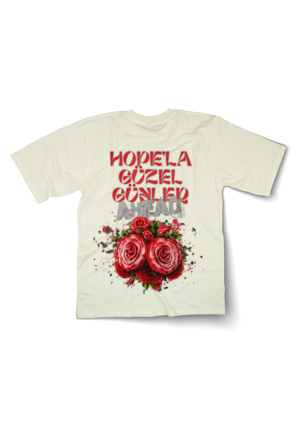 Hope'la güzel günler Oversized T-shirt