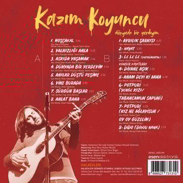 Kazim Koyuncu - Dunyada bir yerdeyim (PLAK)