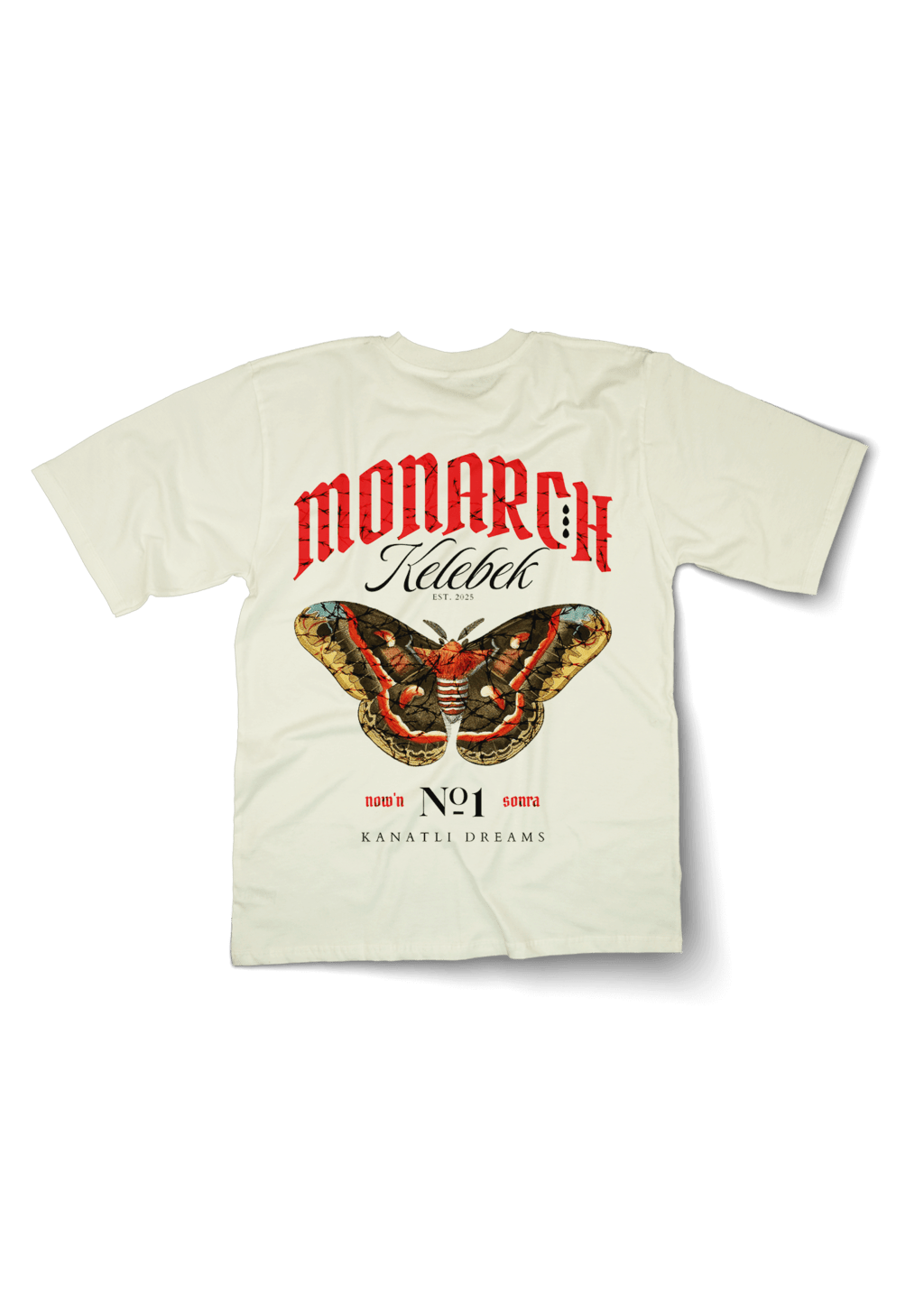 Monarch Kelebek Oversized T-shirt