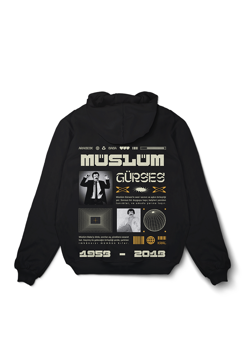 Muslum Gurses 1953 - 2013 Oversized Hoodie