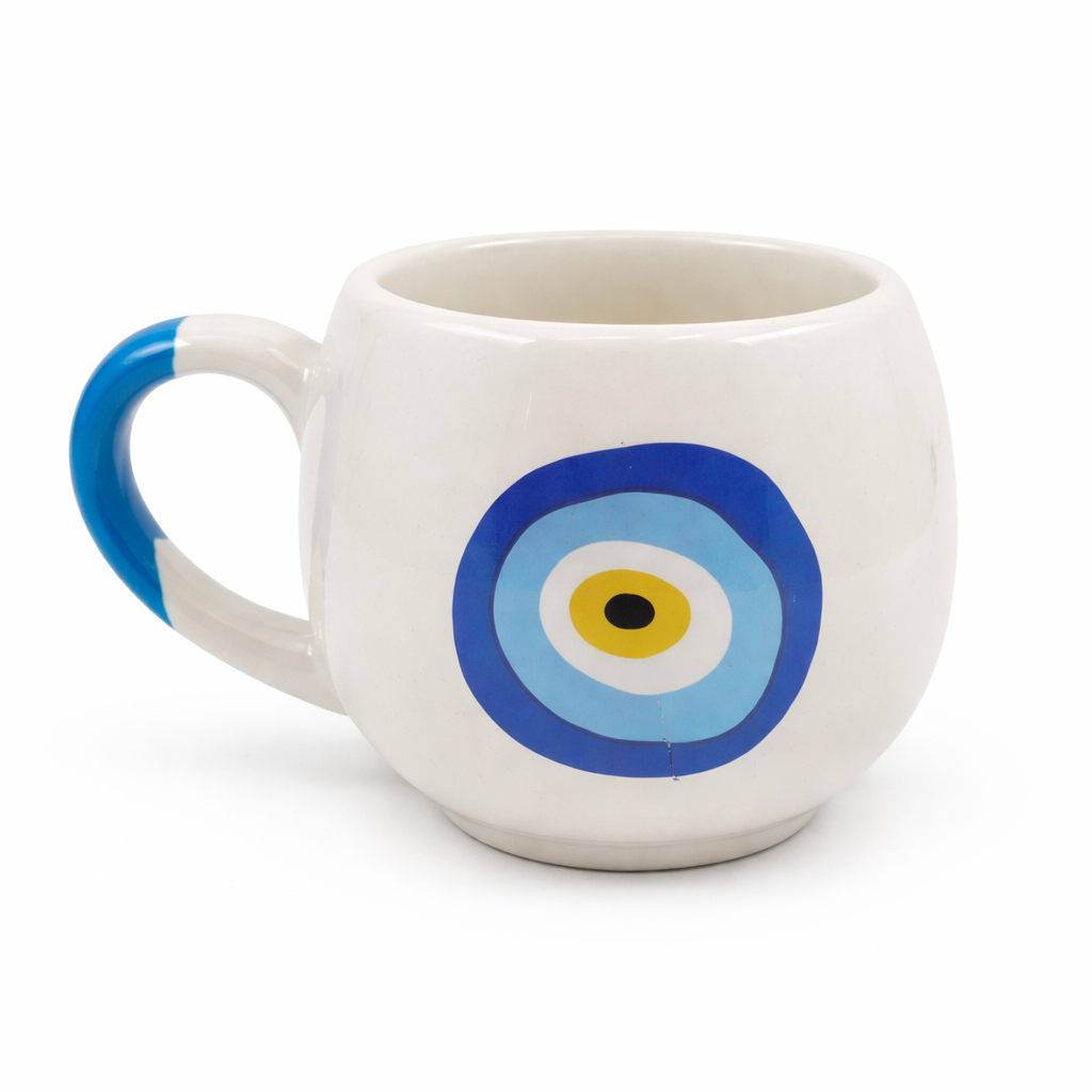 Nazar Boncugu Yazi Balon Kupa