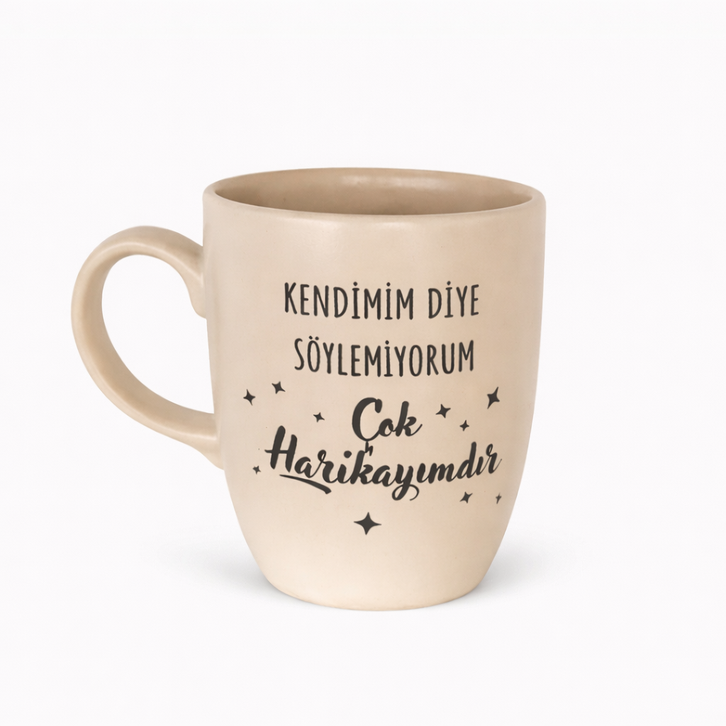 Cok Harikayimdir X Oval Kupa