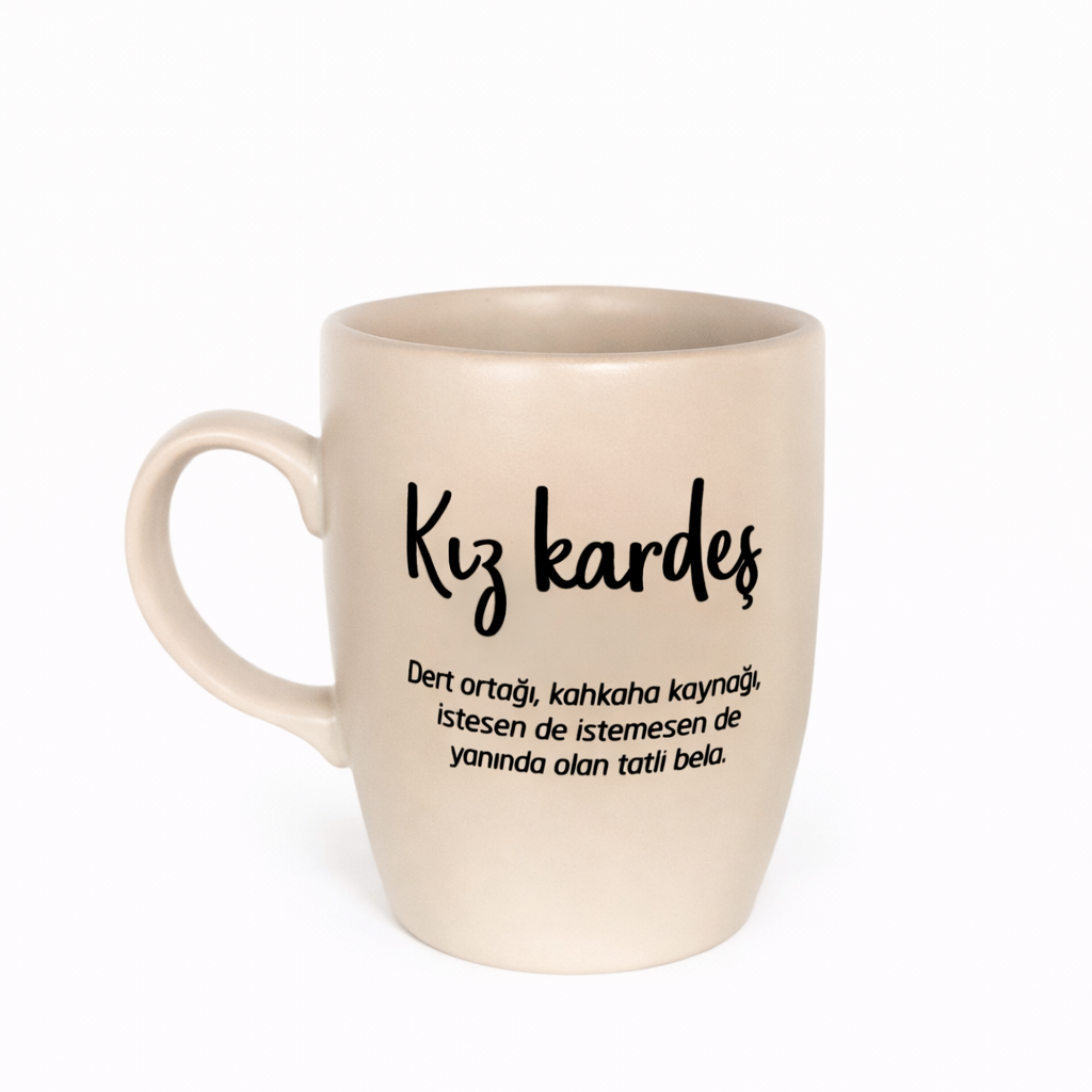 Sœur X Tasse ovale