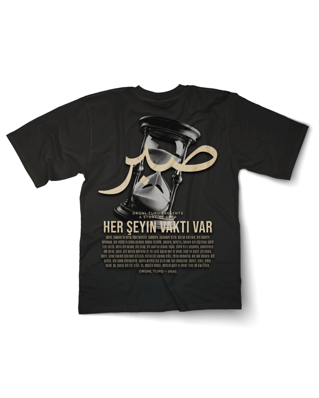 Sabr - Zandloper Oversized T-Shirt