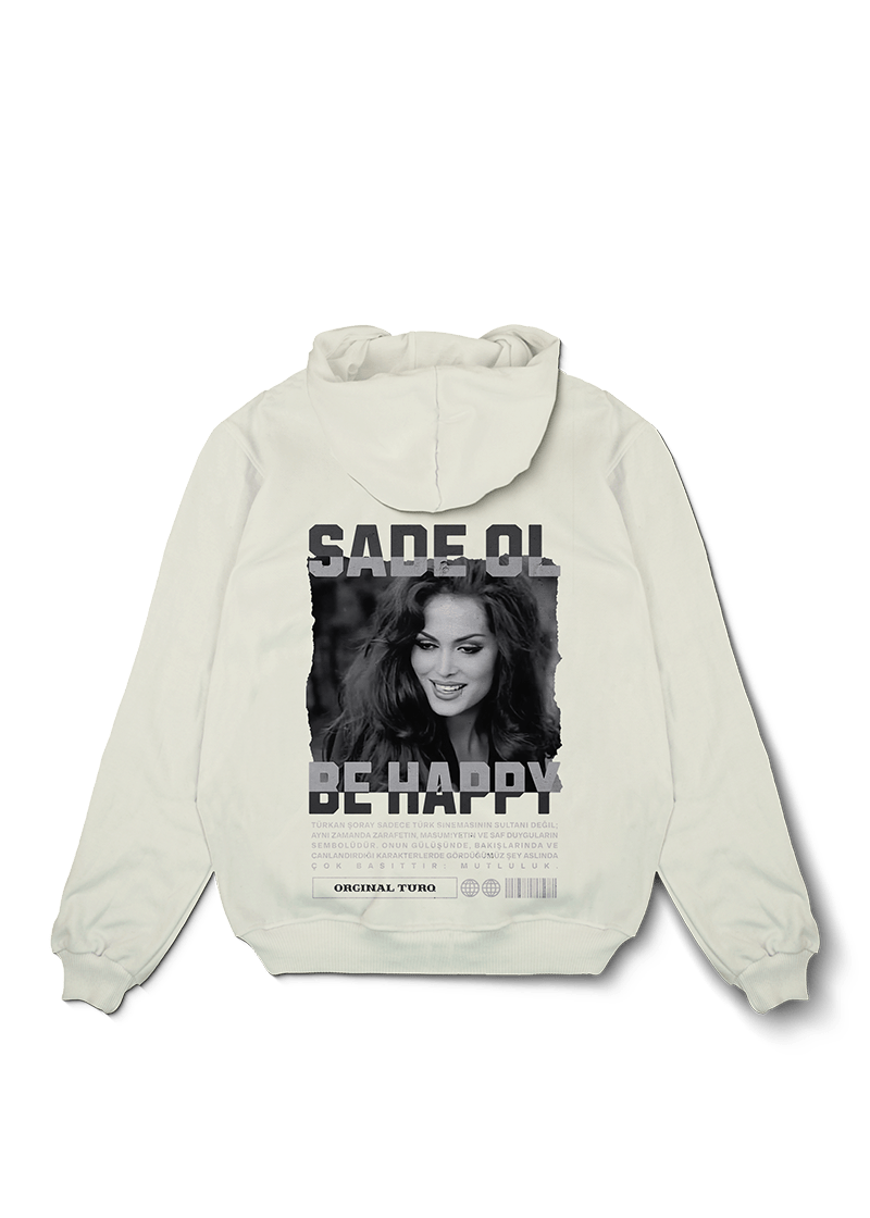 Sade Ol Be Happy Oversized Hoodie