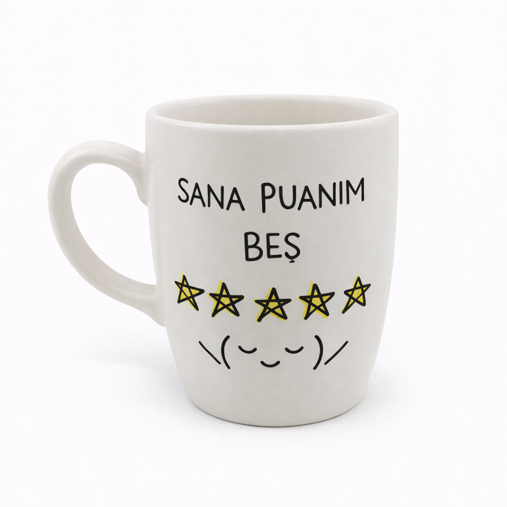 Mijn beoordeling voor jou is 5 Oval Cup