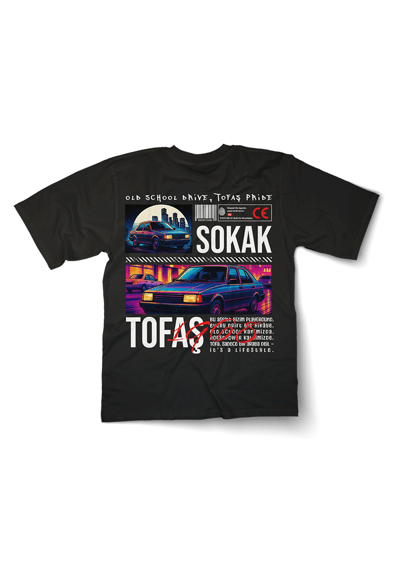 Tofas Old School Oversized Tshirt
