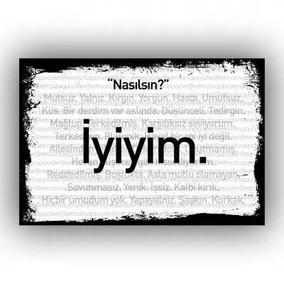 Nasilsin? Iyiyim?