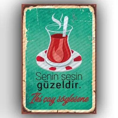 Senin sesin guzeldir