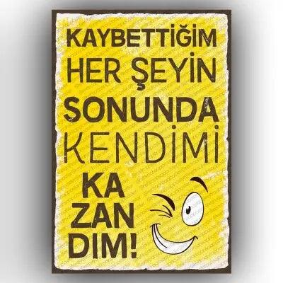 Kaybettigim her seyin?