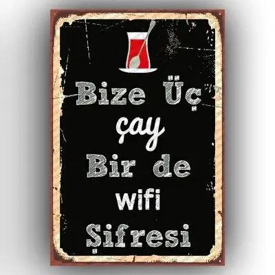 Bize 3 cay birde Wifi sifresi