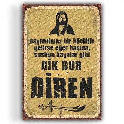 Hz. Ali - Diren