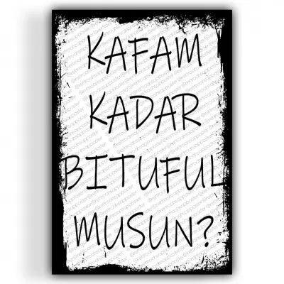 Kafam kadar bitiful..