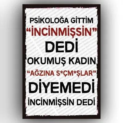 Psikolaga gittim..