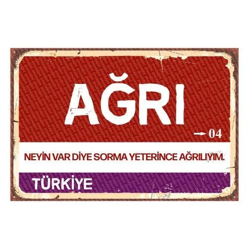 Ağrı - Sehir Tabelasi