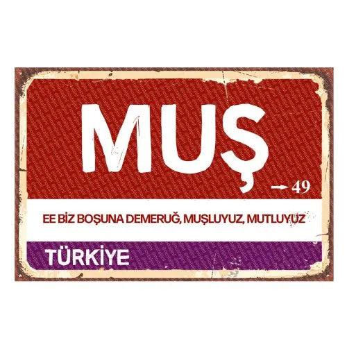 Muş - Sehir Tabelasi