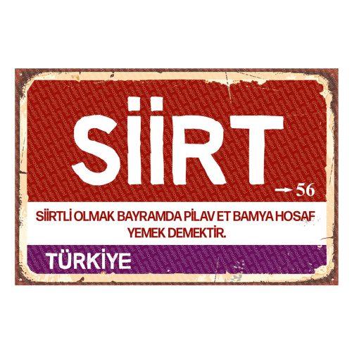 Siirt - Sehir Tabelasi