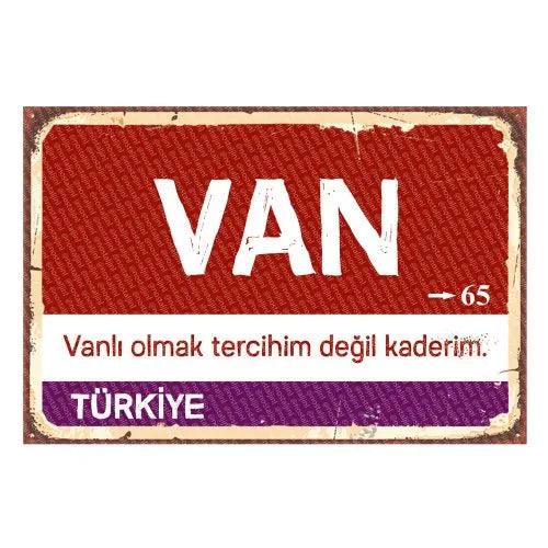 Van - Sehir Tabelasi