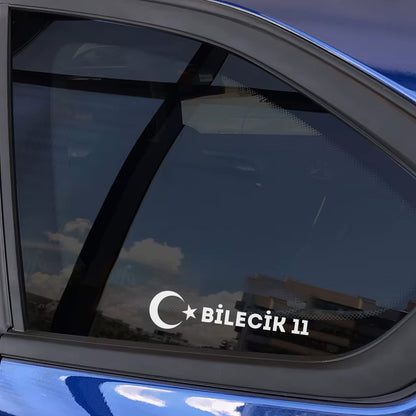 11 Bilecik Sticker