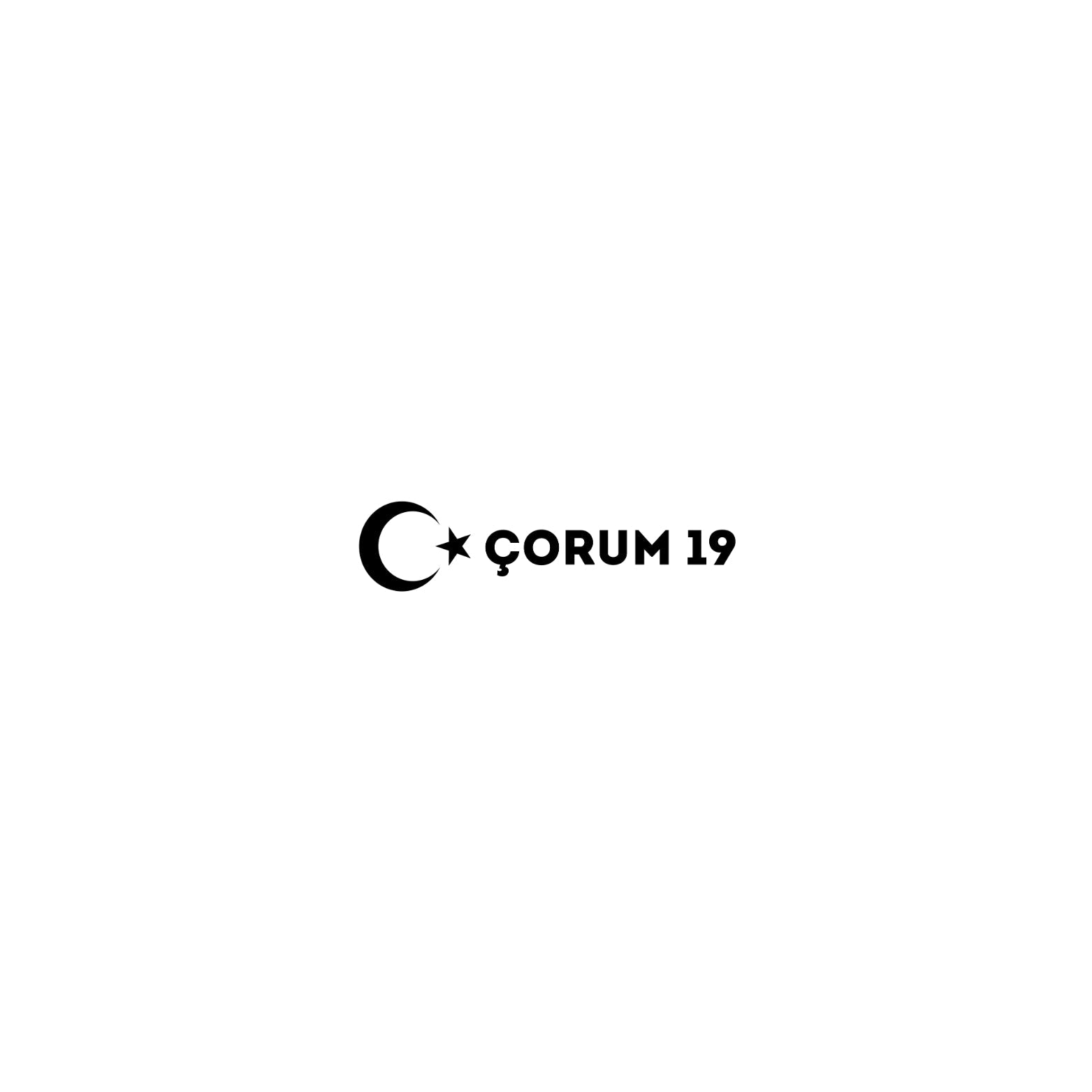 19 Çorum Sticker