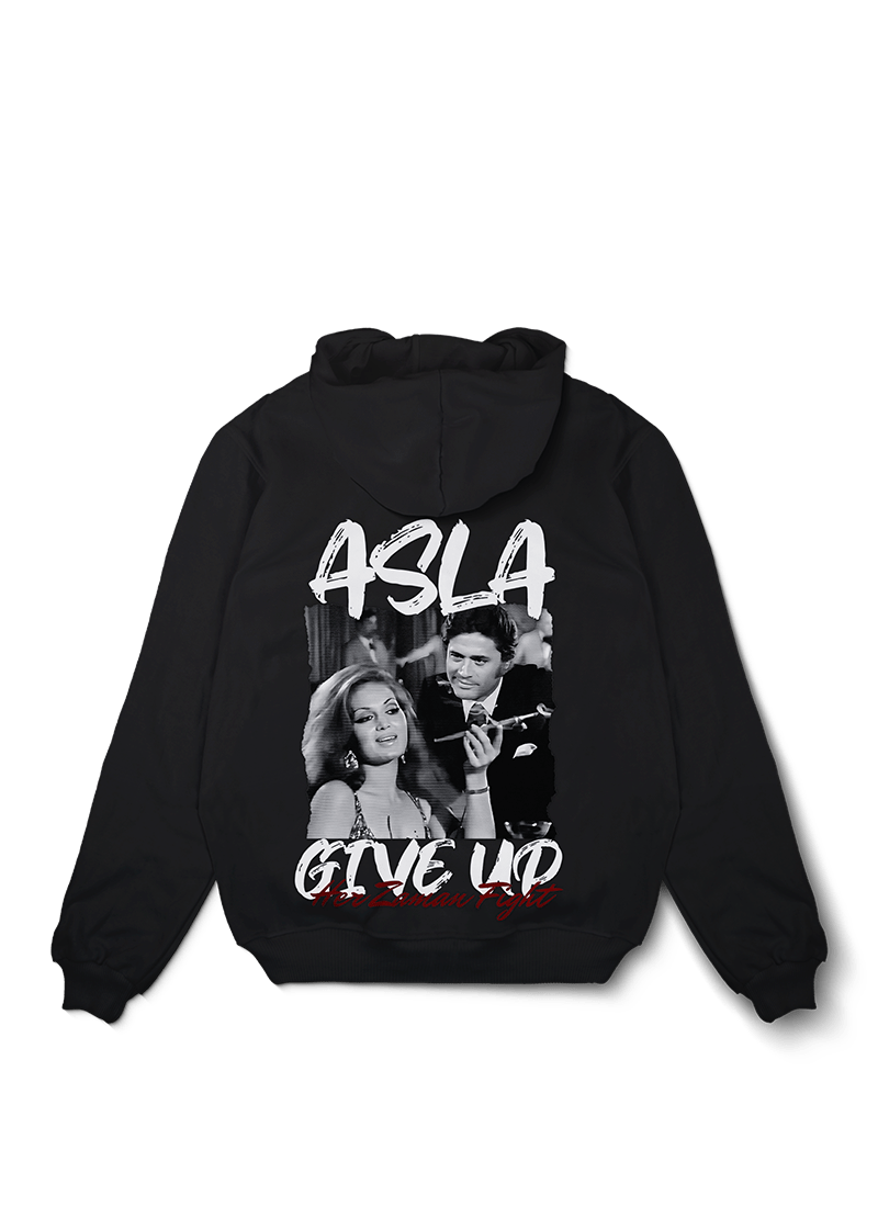 Asla Give Up Oversized Hoodie
