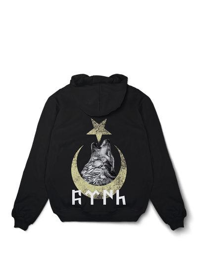 Ayyildiz Wolve Gokturk Oversized Hoodie