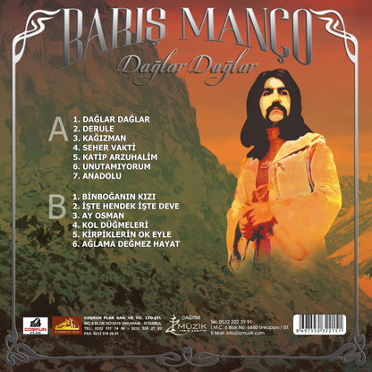 Baris Manco - Daglar Daglar (PLAK)