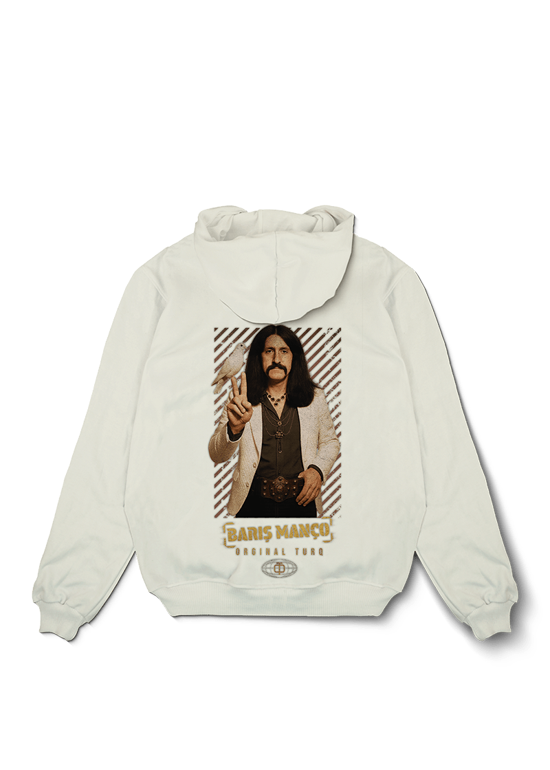 Baris Manco Peace Oversized Hoodie
