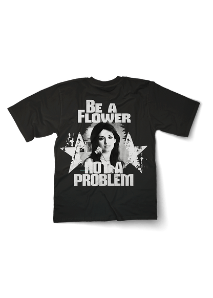 Be a Flower Mujde Ar Happy Oversized T-shirt