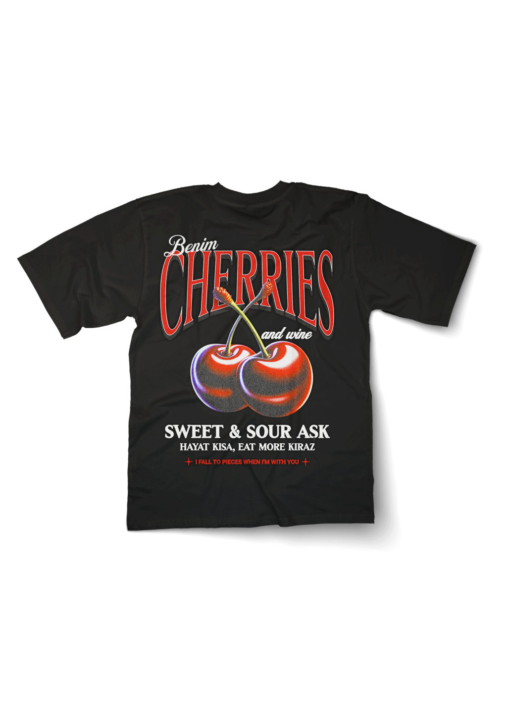 Benim Cherrys Oversized T-shirt