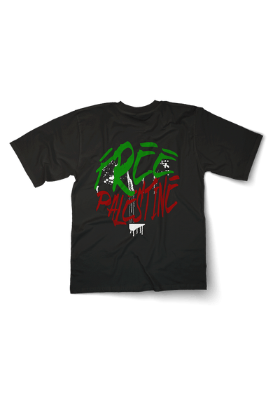 Bloody Free Palestine Oversized T-shirt