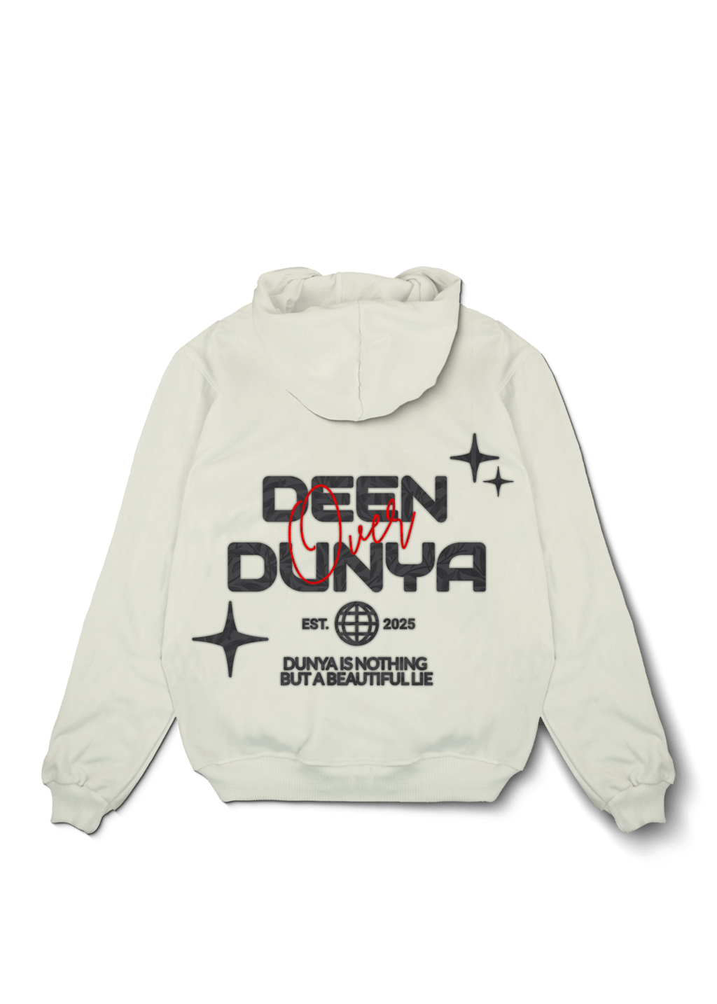 Deen over Dunya Oversized Hoodie