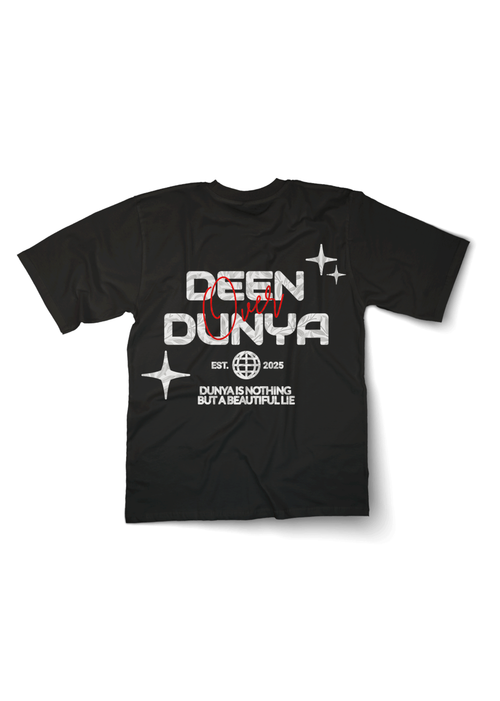 Deen over Dunya Oversized T-shirt