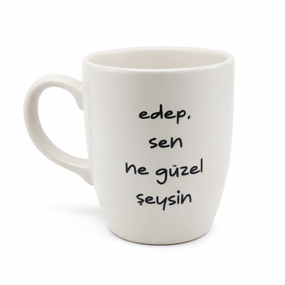 La décence, quelle belle chose tu es Mug ovale